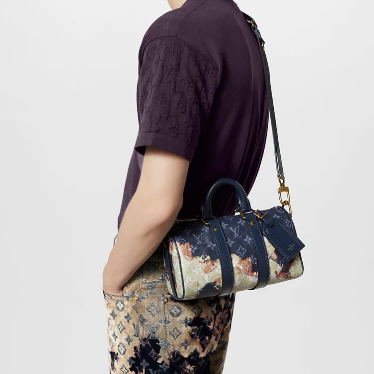 LOUIS VUITTON Keepall Bandouliere 25 Mini Handbag-8