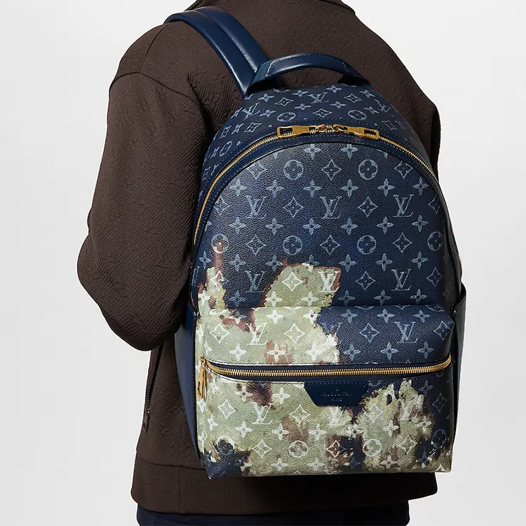 LOUIS VUITTON Discovery Backpack Pm Ink Blue-8