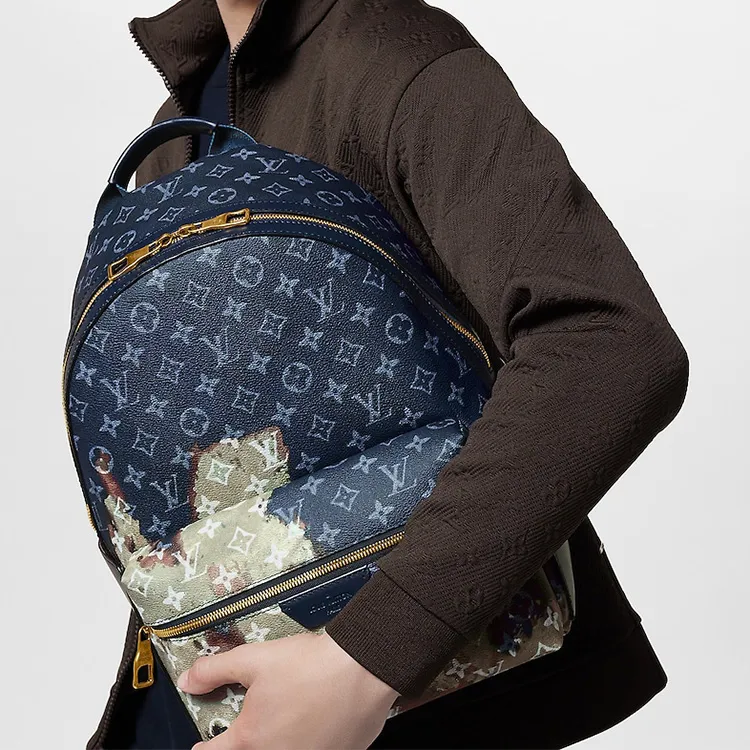 LOUIS VUITTON Discovery Backpack Pm Ink Blue-7