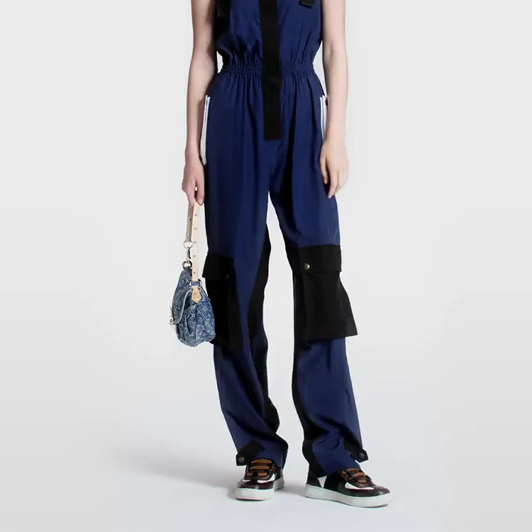LOUIS VUITTON Sunset Bag Monogram Denim Blue-9
