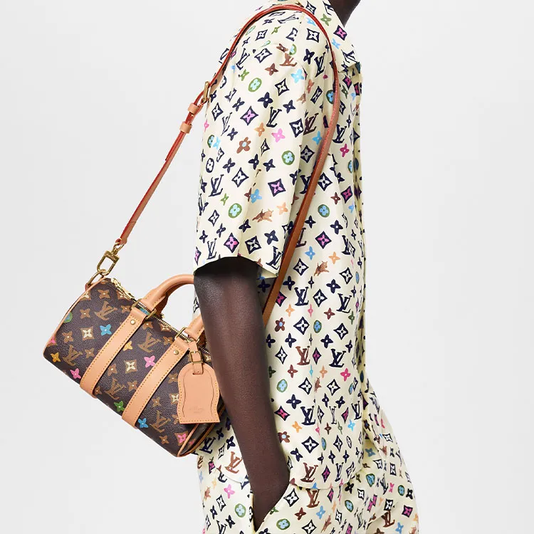 LOUIS VUITTON By Tyler The Creator Keepall Bandouliere 25 Chocolate Craggy Monogram-7