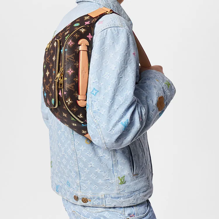 LOUIS VUITTON By Tyler The Creator Rush Bumbag Chocolate Craggy Monogram-7