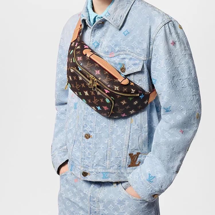 LOUIS VUITTON By Tyler The Creator Rush Bumbag Chocolate Craggy Monogram-6