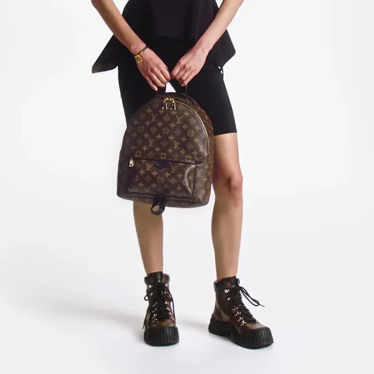 LOUIS VUITTON Palm Springs Monogram Updated Zipper Mm-8