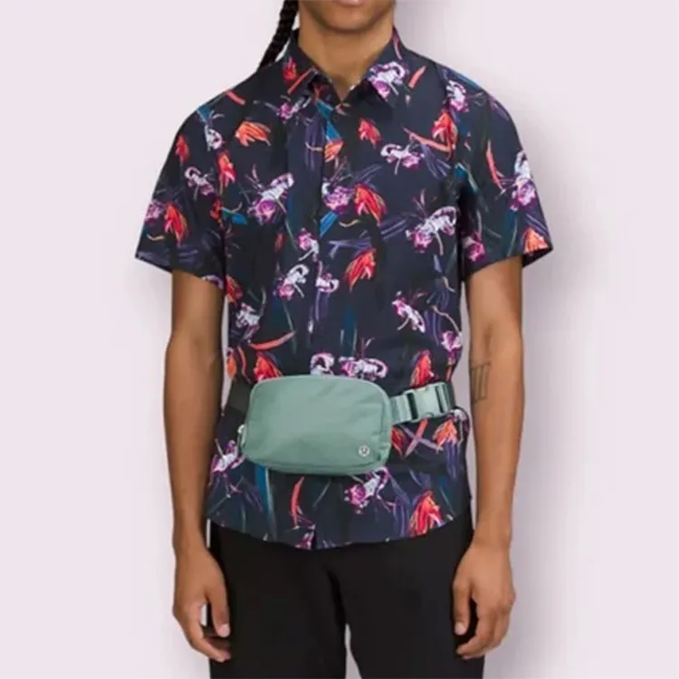 Lululemon Polyester Fanny Pack Unisex Tide Blue-4
