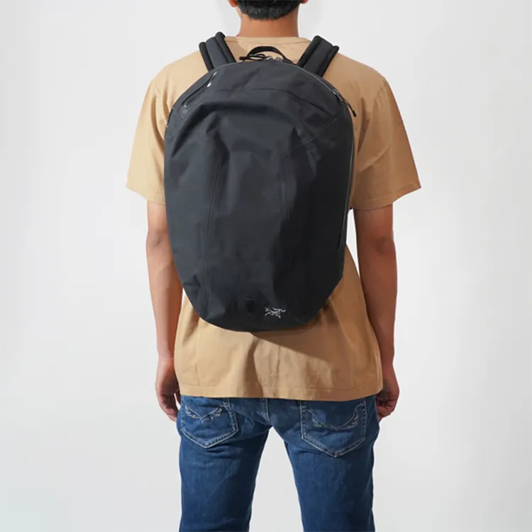 Arcteryx Nylon Backpack Regular Unisex Black-4
