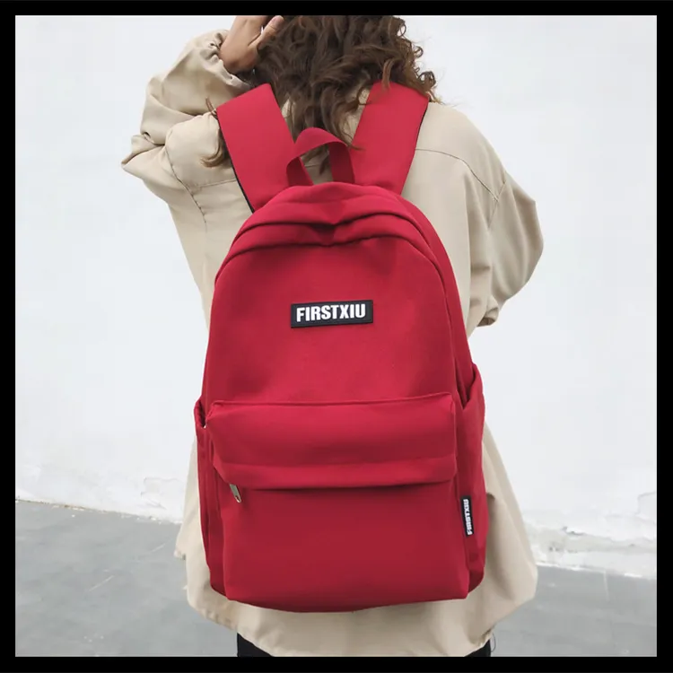 BALANG Nylon Backpack Regular Unisex Black/White/Blue/Khaki/Red-1