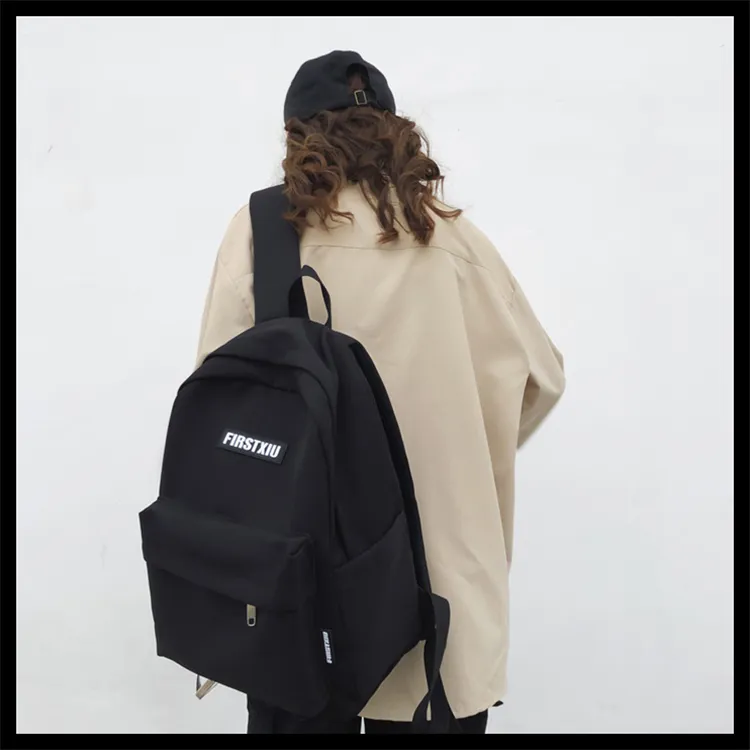 BALANG Nylon Backpack Regular Unisex Black/White/Blue/Khaki/Red-7