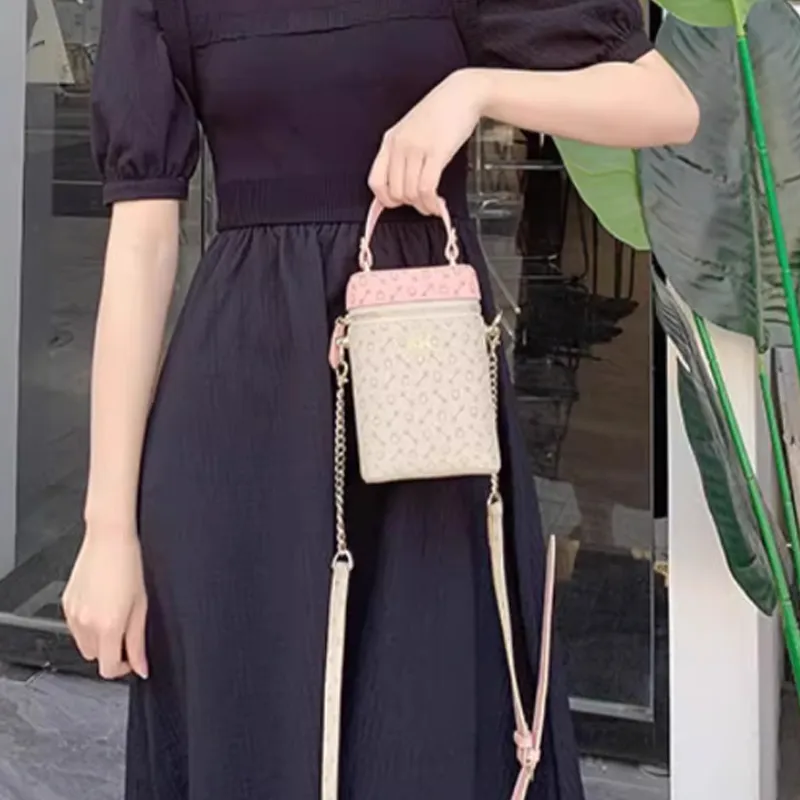 Why PVC Shoulder Bag Women's Apricot & Pink/Coffee & Pink/Coffee & Brown-15