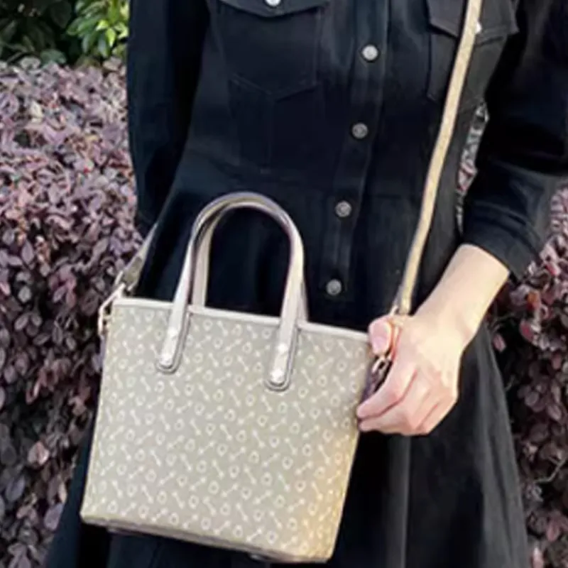 Why Artificial Leather Shoulder Bag Crossbody Bag Handbag Medium Size Women's Coffee/Milk Tea Brown-11