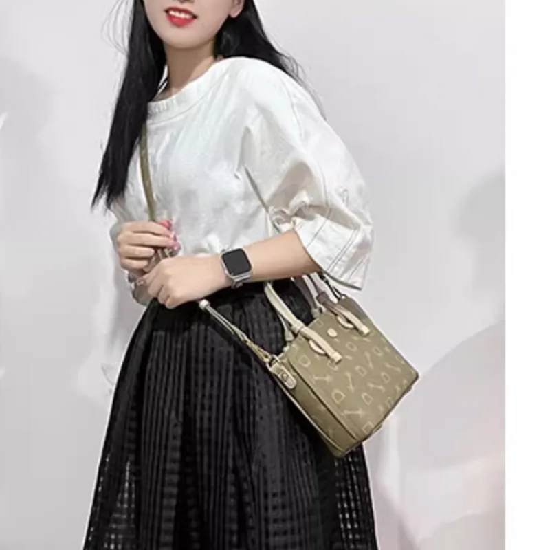 Why PVC Tote Bag, Shopping Bag, Shoulder Bag, Crossbody Bag, Handbag Medium Size Women's Matcha Green/Milk Tea/Coffee-21