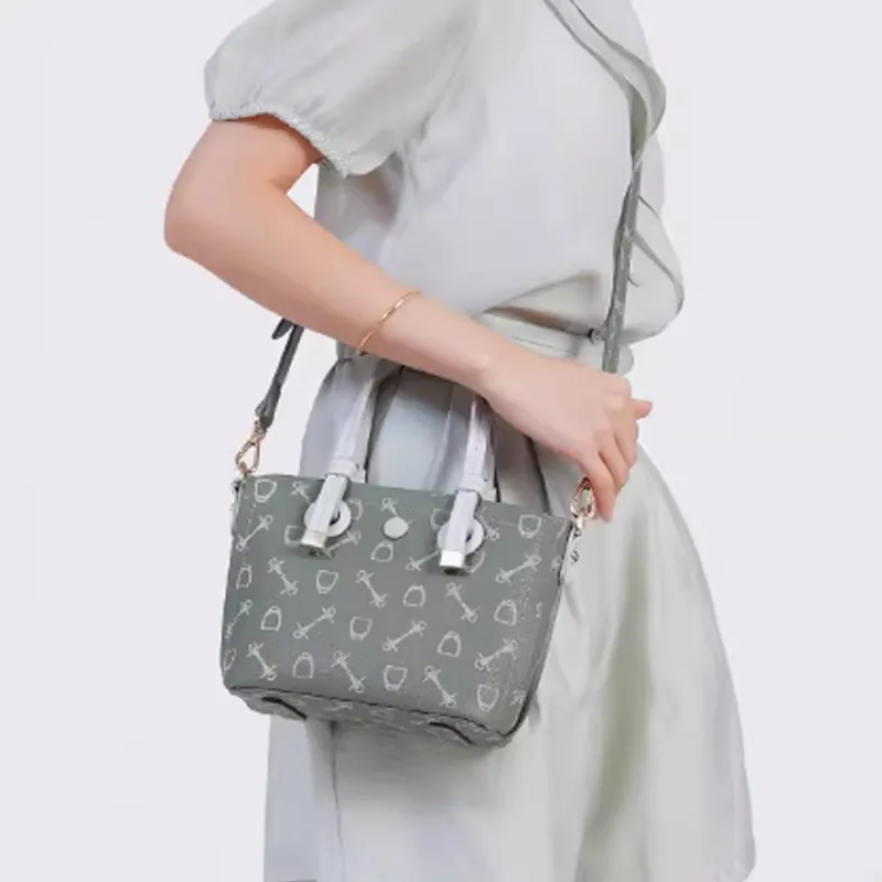 Why PVC Tote Bag, Shopping Bag, Shoulder Bag, Crossbody Bag, Handbag Medium Size Women's Matcha Green/Milk Tea/Coffee-10