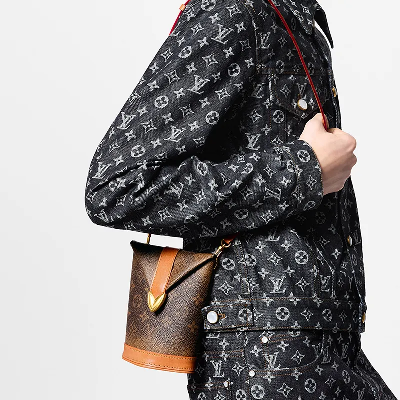LOUIS VUITTON Envelope Pouch Monogram Dust-5