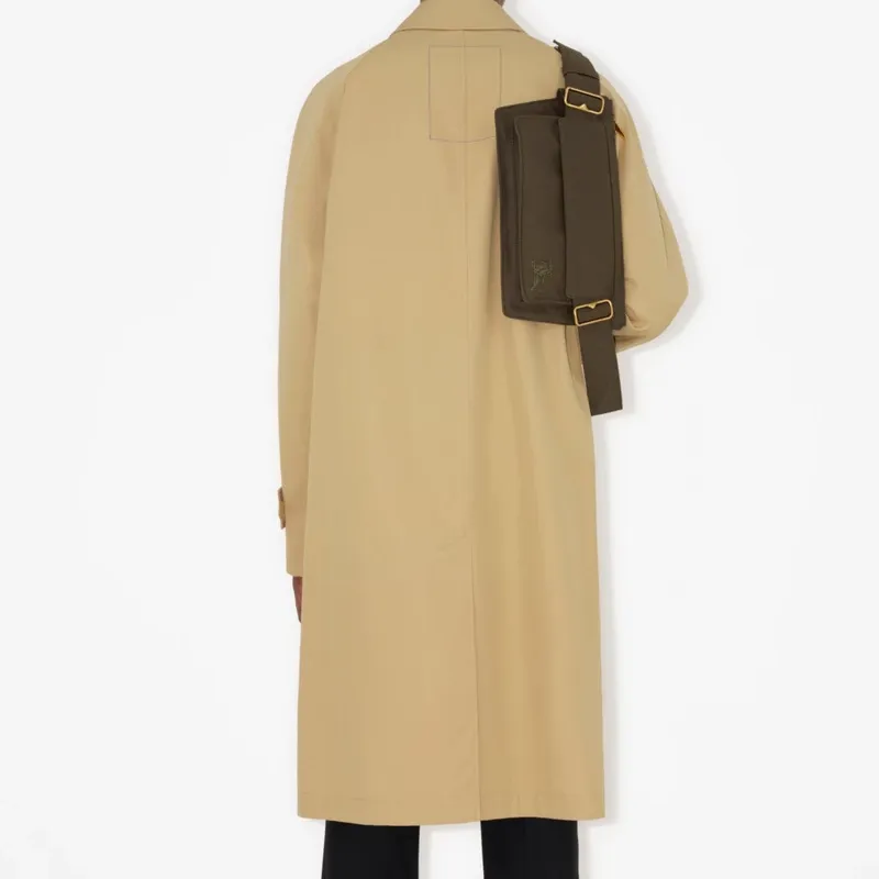 Burberry Trench Belt Bag Dark Green-3