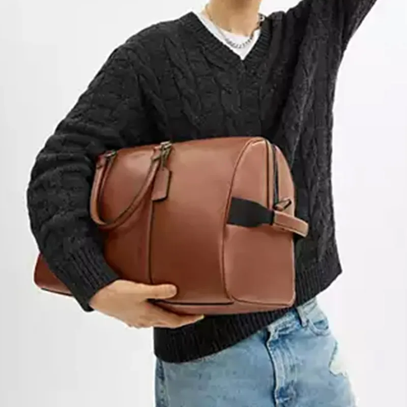 COACH Venturer Smooth Cow Leather Handbag, Shoulder Bag, Crossbody Bag, Travel Bag Men's-5