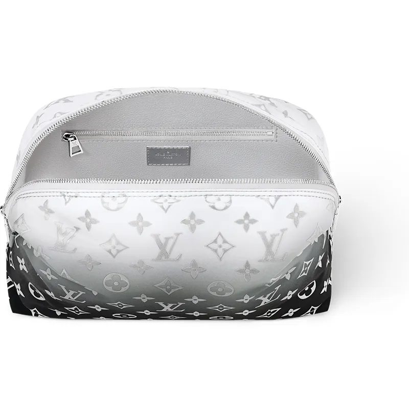 LOUIS VUITTON Cosmetic Pouch Frost Gardiant Silver-3