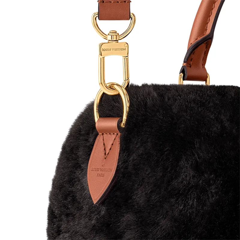 LOUIS VUITTON Speedy Bandouliere 25 Bicolor Chocolate/Cream-4