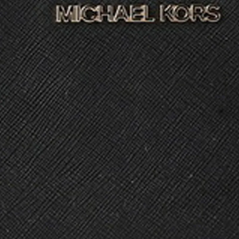 MICHAEL KORS Leather Wallet Women's Black-4