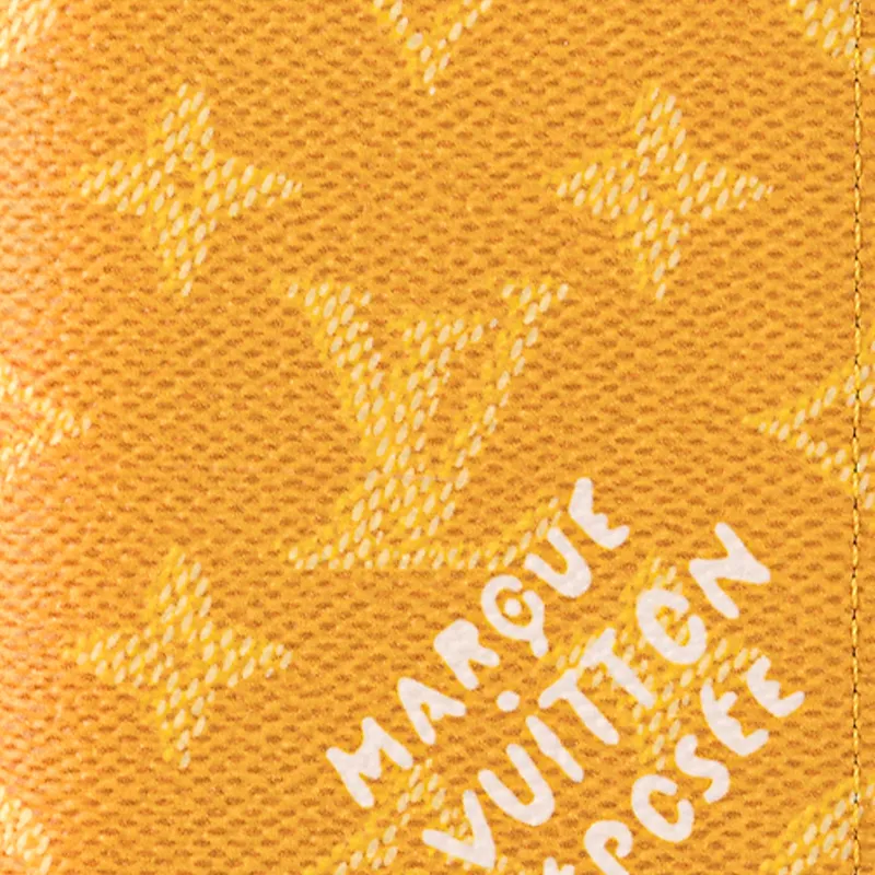 LOUIS VUITTON Pocket Organizer Yellow-4