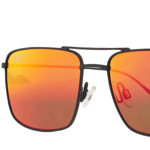Pink Green Camo Print Acetate Sunglasses SPR04V