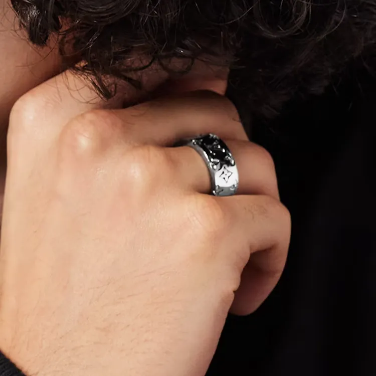LOUIS VUITTON Lv Mosaic Set Of Rings-2