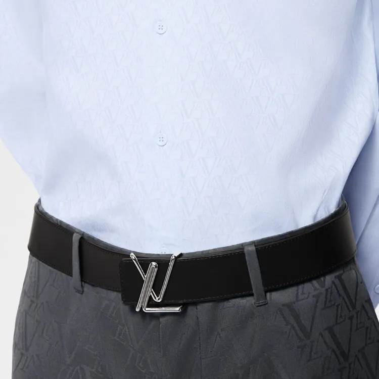 LOUIS VUITTON Lv Tubular 40mm Reversible Belt-2