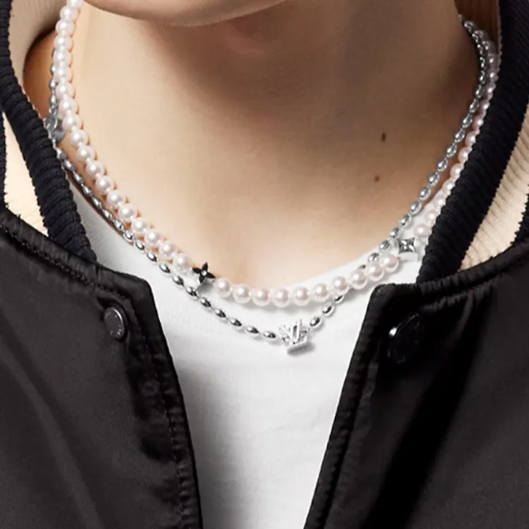 LOUIS VUITTON Pearls Fusion Necklace-2