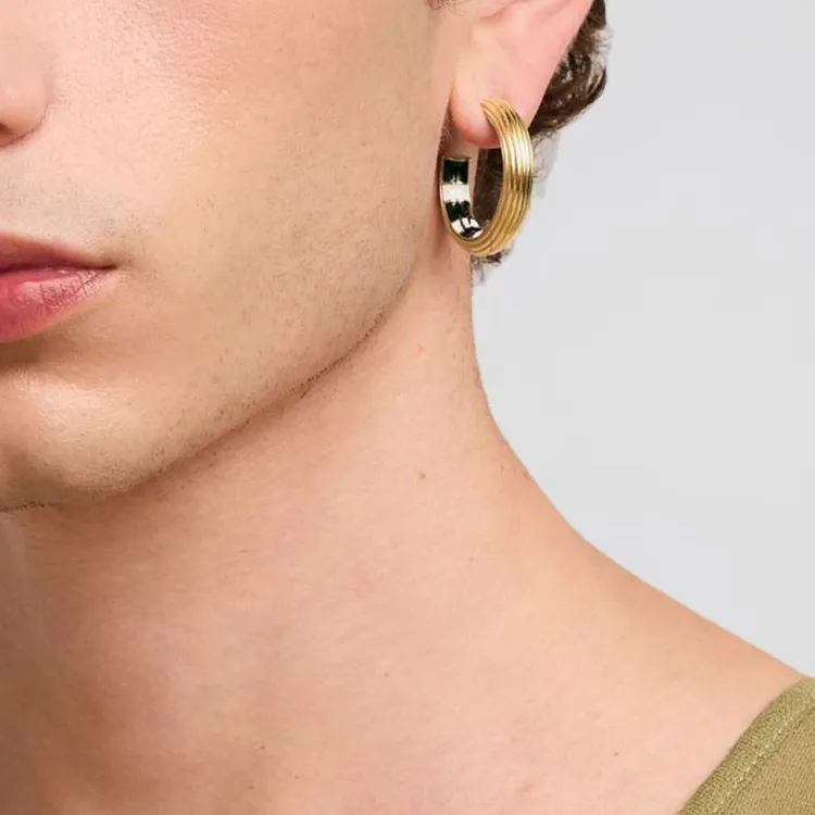 AMIPARIS Lineami Hoop Earrings-2