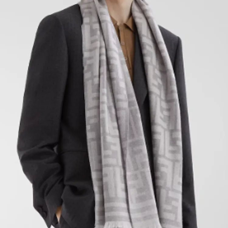 FENDI Ff Jacquard Scarf-3