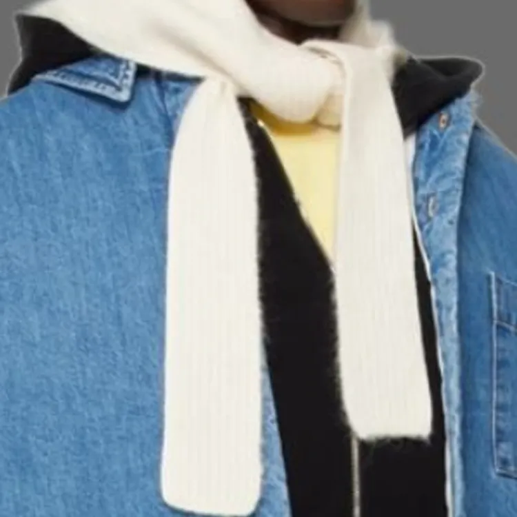 Jacquemus Alpaca Shawls Men's White-2