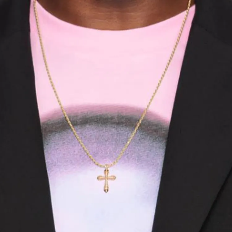 EMANUELE BICOCCHI 24K Gold 925 Sterling Silver Necklaces Men's Gold-2