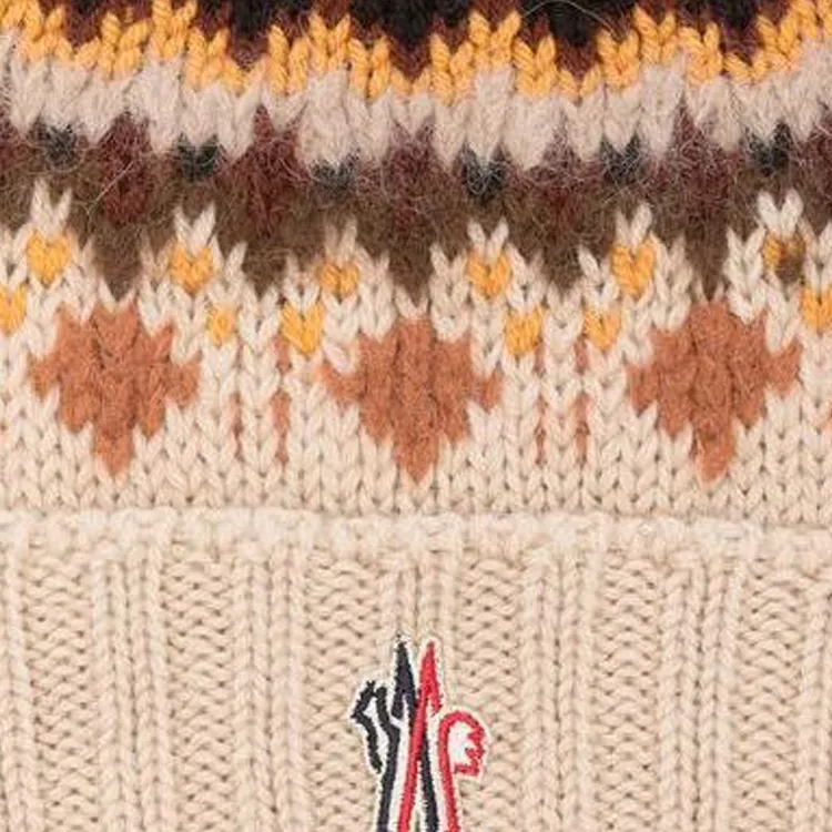Moncler Logo Embroidered Beanie-2