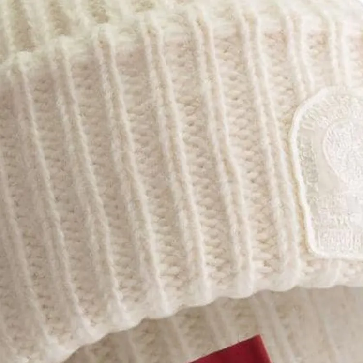 PARAJUMPERS Logo patch Ribbed Beanie-2