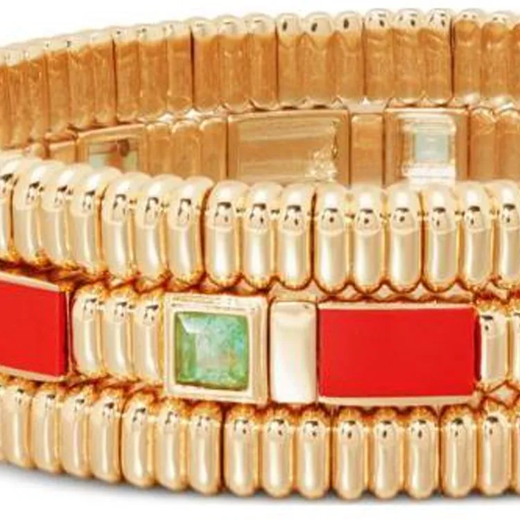 Roxanne Assoulin The Gilded Age Bracelet Set Of Three-2