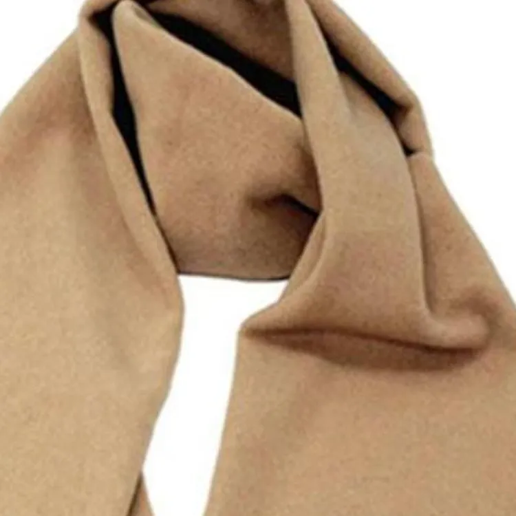 Polo Ralph Lauren Cashmere Wool Knit Scarves Unisex Camel-2