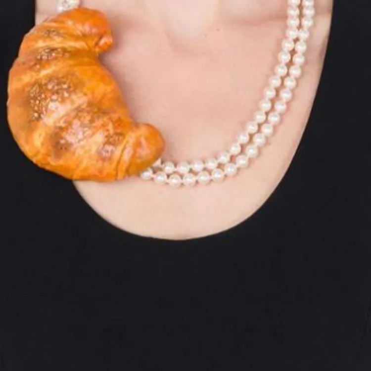 MOSCHINO Croissant-shaped Necklace-2