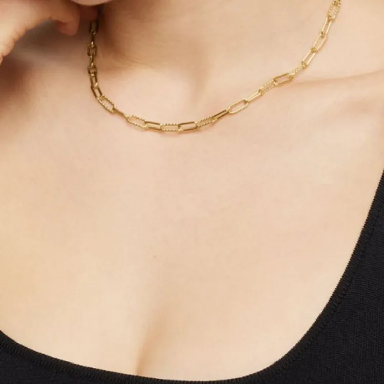 David Yurman 18kt Yellow Gold Madison chain Necklace-2