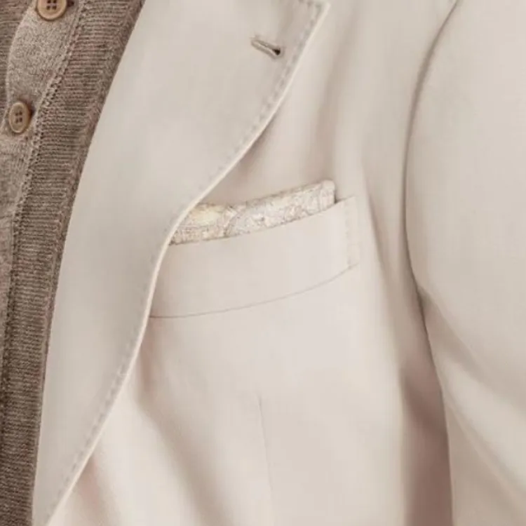 Brunello Cucinelli Double Face Pocket Square-2