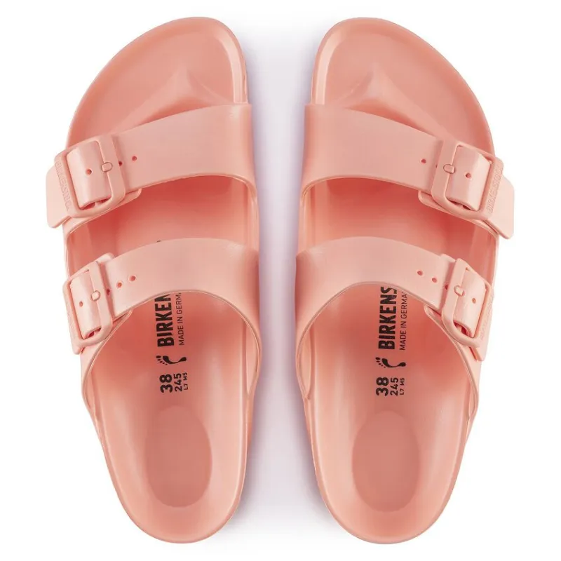 Birkenstock Arizona Series EVA Slip Resistant Slide Slippers Unisex Peach Regular-3