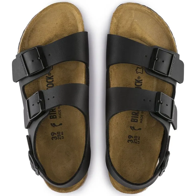 Birkenstock Milano Birko Flor 'Black'-3