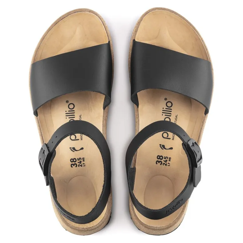 Birkenstock Glenda Strap Sandals Women's Black Narrow Fit-3