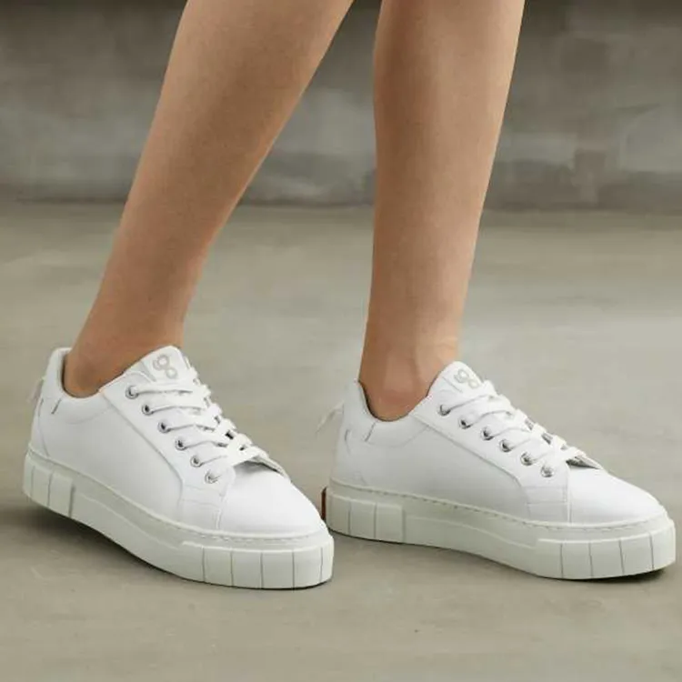 Good News Low-Top Skateboard Shoes Women's White-3