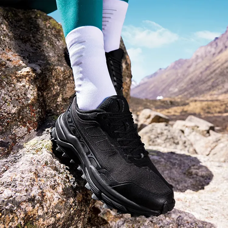 361° Rain Screen Cushioning Anti Slip And Wear Resistant Low Top Running Shoes Women's Obsidian Black-2
