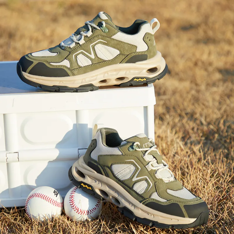 S. T.DUPONT Low Top Casual Shoes Men's Army Green-4