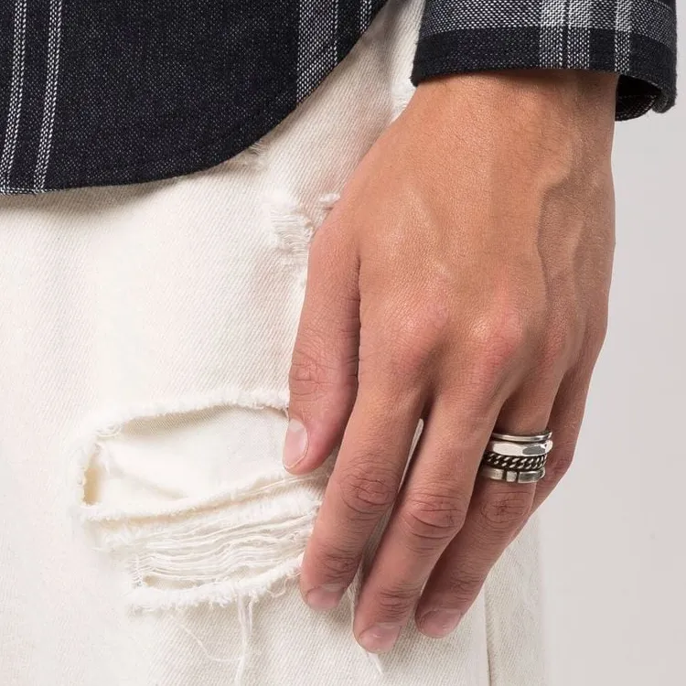 Werkstatt Munchen Multi Stacked Ring-1