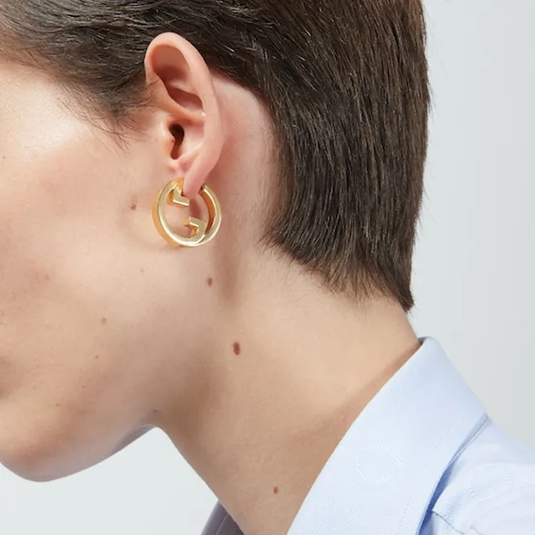 GUCCI Blondie Earrings Women's-2