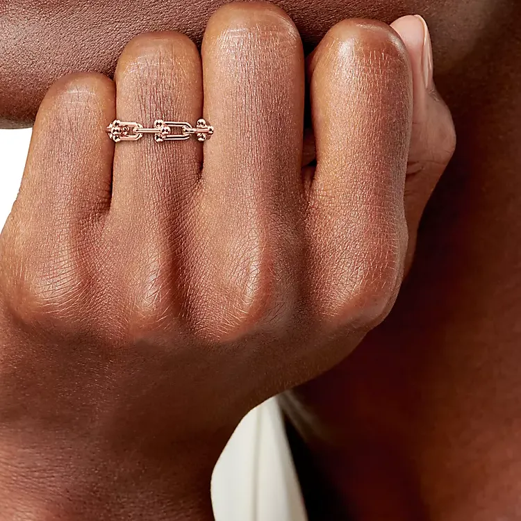 TIFFANY & CO. 18K Rose Gold Rings Women's Rose Gold-3
