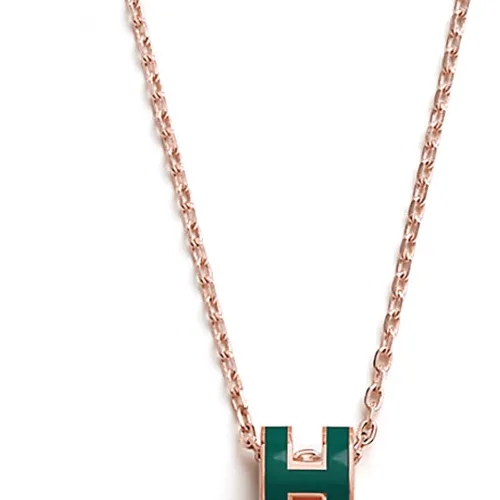 HERMES Mini Pop H Necklaces Women's - POIZON