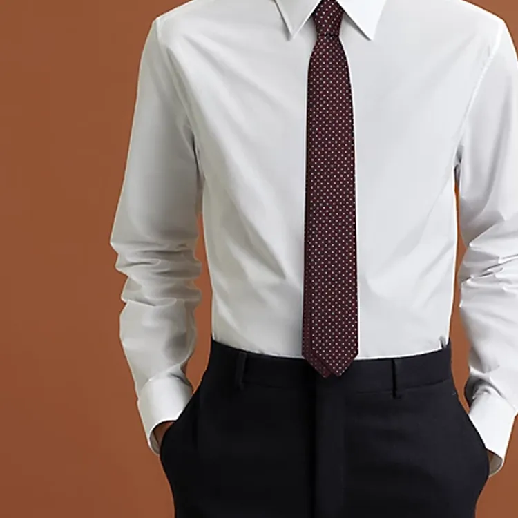 HERMES Cotton Ties Men's Deep Red-2
