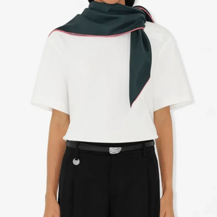 Burberry Crystal Cherry Silk Scarf-3
